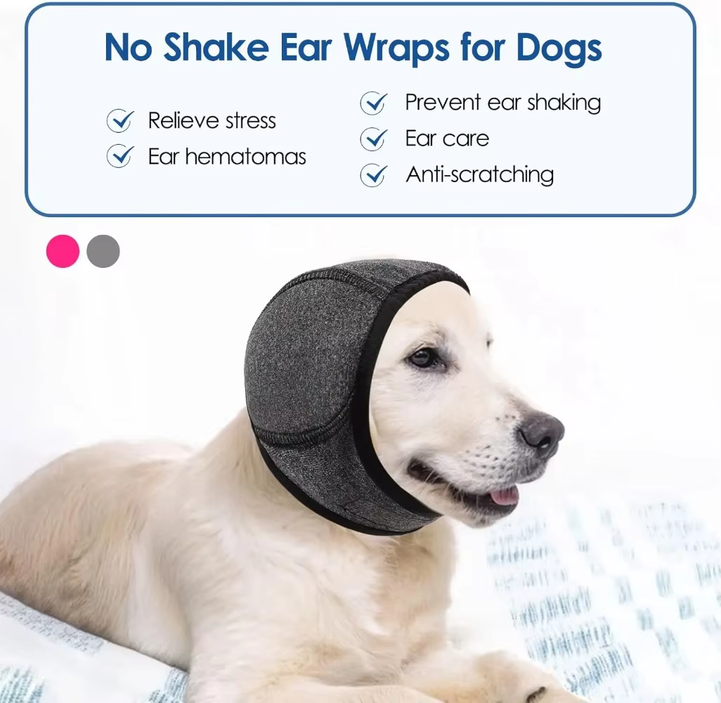 Dog Ear Protector for Grooming, Swimming & Noise Anxiety Relief